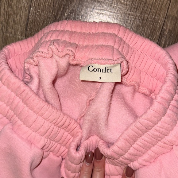 Comfrt Petal Pink Airplane Mode Hoodie and Joggers - Picture 10 of 10